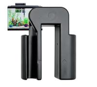 Pince de support de tuyau d'aquarium - Base de fixation de tuyau - Clip de tuyau d'eau antidérapant pour aquarium - À utiliser avec des aspirateurs de nettoyage de siphon, pour bassins à poissons