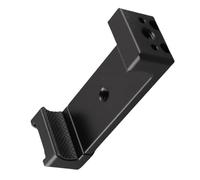 Pince de Téléphone Portable Universelle en Métal Durable avec Largeur Réglable pour Trépieds, Microphones, Lumières - Convient aux Téléphones de 6 à 8,5 Cm - Noir 1 Paquet