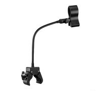 Pince de téléphone réglable à 360 degrés - Support d'extension flexible pour trépieds et bureau - Installation facile (micro clip C)