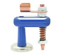 Pince de terre magnétique pour soudure - Tête de soudage magnétique | Outil de serrage pour fer à souder, équipement robuste de précision pour projets manuels et réparation de carrosserie