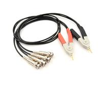 Pince de test LCR avec 4 fils de test BNC, sonde Kelvin durable