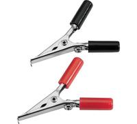 Pince de test type crocodile - rouge SAM OUTILLAGE