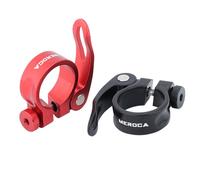 Pince De Tige De Selle À Dégagement Rapide, En Alliage D'aluminium, Engrenage Fixe, Pour Tube De Selle De Vélo, Vtt, Route, 31.8/34.9mm