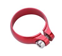 Pince de Tige de Selle de Vélo, Pince de Boulon de Bicyclette en Alliage d'aluminium de 31,8 Mm pour le Remplacement de Tige de Selle de 27.2mm Rouge