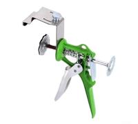 Pince de tiroir à poussoir pour armoire, armoire, travail du bois, fixation en forme de L et en forme de nœud, convient pour une épaisseur de 15 à 50 mm, acier inoxydable (1 pièce)