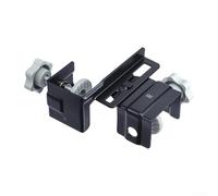 Pince de tiroir réglable pour un mouvement fluide des tiroirs, quincaillerie d'armoire en acier inoxydable pour assemblage de meubles à monter soi-même, kit d'installation de tiroir intégré avec