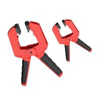 Pince de travail du bois antidérapante et robuste, pince en plastique avec poignées revêtues de caoutchouc et résistante aux rayures pour projets de bricolage, 0,9 cm, 15,2 cm, 15,2 cm