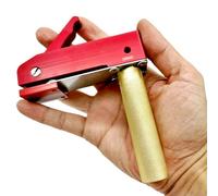 Pince de travail du bois avec boîtier en aluminium oxydé et tige cylindrique réglable pour intégration de table de rabot (D)