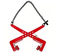 Pince de trottoirs - Pince à pierre 33-70 cm - Support de trottoir - Dispositif de levage et pince à pavés pour soulever et transporter des pierres (500 kg)