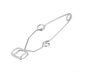 Pince de tube à essai en acier à ressort pour expériences de laboratoire, support de fil robuste jusqu'à 5 cm de diamètre, 14,5 cm de long, outil de laboratoire pour chimie, biologie et science