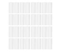 Pince de tuyaux à serre de 32 pcs PVC Pinde de couverture de piscine réutilisable multifonctionnelle pour films de nappe (Blanc grand)