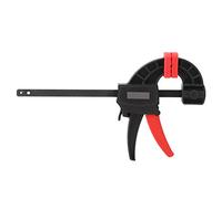 Pince de type F robuste à fixation rapide pour le travail du bois, outil de serrage robuste et durable, mandrin de protection en caoutchouc réglable pour le travail du bois, (6 pouces (ID 153 mm,