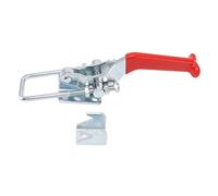 Pince de verrouillage à bascule réglable robuste 900 kg Force de maintien Pince de verrouillage à boulon en U pour portes machines automobile utilisation industrielle fer matériau