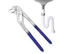 Pince de verrouillage - Joint coulissant, languette et rainure | Pince diagonale réglable, pince de réparation à long bec, outils de clé multifonction pour réparation de plomberie, usage domestique