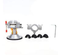 Pince de Workbench Universal Vise | 0 - Pince manuelle 35 mm avec auto - Amorçage pour moulin/table de banc/camion de travail | Matériau en alliage avec garde-caouttes