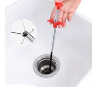 Pince Deboucheur Canalisation 160cm, Pince Telescopique Flexible Pince Flexible Griffe Drain Snake, Pince de Ramassage Pince Attrape Tout, Pince Ramasse Objet Pour Cuisine Salle De Bain Égouts Wc