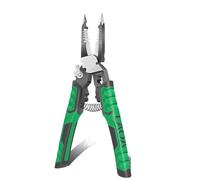 Pince d'électricien à bec effilé 9 en 1 for serrer, visser, dénuder, couper et fendre les fils