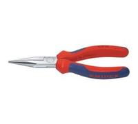 Knipex 25 05 140 pour l'électronique et la mécanique de précision Pince plate à becs ronds droite Acier électrique Vanadium 140 mm