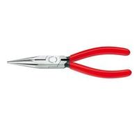 Knipex Pince plate à becs ronds droite 25 01 140 – acier chrome-vanadium, 140 mm