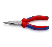 Knipex 25 02 160 pour l'électronique et la mécanique de précision Pince plate à becs ronds droite Acier électrique Vanadium 160 mm