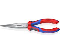 Knipex Pince plate à becs ronds droite 26 12 200 pour l'atelier Acier électrique Vanadium 200 mm
