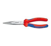 Knipex 26 12 200 pour l'atelier Pince plate à becs ronds droite Acier électrique Vanadium 200 mm