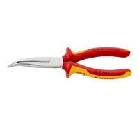 Pince à becs demi-ronds KNIPEX 26 26 200 200mm coudés à 40