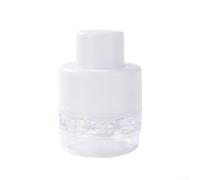 Pince dénoyauteur, dénoyauteur multiple pour une utilisation en cuisine avec un mécanisme intuitif à presser et démouler, élimine les noyaux jusqu'à 7 cerises 13 x 9,2 x 9,2 cm (blanc)