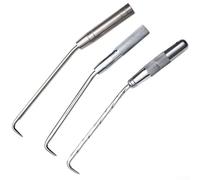 Pince d'enroulement de fil à crochet pour chantier de construction, barre en acier, matériau en fer plaqué chrome adapté pour attacher des fils (A)