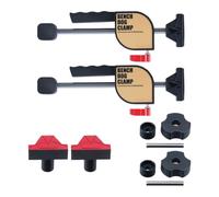 Pince d'établi pour outils de menuiserie réglable à dégagement rapide | Pince à prise fixe rapide pour établi pour coupe, assemblage, collage, réparation, meubles et établis
