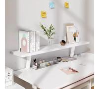 Pince d'étagère de bureau robuste, nizer de bureau polyvalent pour les jeux et le bureau, rehausseur ergonomique pour moniteur et ordinateur portable, support d'imprimante, extension gain de place