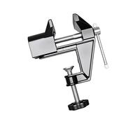 Pince d'étau de table portable pour petits bancs de travail, étau de rechange pour la maison, support de serrage pour sculpture, fixation fixe, rotation, petite pince de table de bijoutier