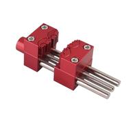 Pince d'étau d'établi à double mâchoire en alliage d'aluminium, Mini étau auto-ajustable for un maintien sûr des formes irrégulières