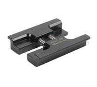 Pince d'étau pour réparation d'injecteur de rail en acier Noir