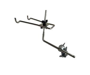 Pince d'extension pour support de tambour, accessoires de support de tambour, pince d'équerre de cymbale, pièces d'instrument amovibles à double design, support de support de cymbale