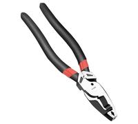 Pince d'extraction de vis - Pince à bec aiguille - Outil multifonction pour coupe-fil - Pour fixations rouillées ou rouillées - 22,9 cm