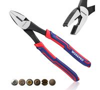 Pince d'extraction de vis WORKPRO 8 LinesmanPince combin e avec m choires antid rapantes uniquesOutil d'extraction de vis d nud esLineman