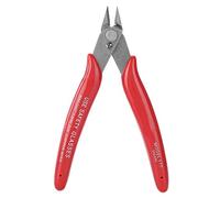 Pince Diagonale en Acier, Coupe-Câble Électrique, Coupe-Câble Latéral Haute Dureté pour Impression 3D, Modèles en Plastique, Bijoux, Électronique (Rouge)