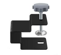 Pince d'installation avant de tiroir pour outil de gabarit de travail du bois, pince de fixation d'armoire en acier robuste avec pulvérisation électrostatique, clips de panneau noirs pour cohérence (B