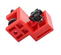 Pince d'installation de panneau de tiroir réglable sans poignée pour un positionnement précis - Construction en métal et ABS, outil de travail du bois pour ébénisterie et meubles (pince L gauche)