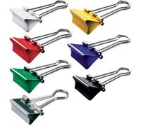 MAUL 21319-99 Pince-Notes Couleurs Assorties, (B) 19 mm, Écartement : 7 mm
