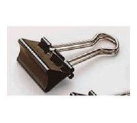 Pince double clip 213, noir, (l)51 mm, écartement: 28mm maul 21351-90 G