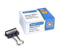 Pince double clip, largeur: 32 mm, noir