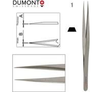 Pince Dumoxel #1 Antimagnétique Acier Inox 120mm – Outil de Tourneur Suisse Dumont