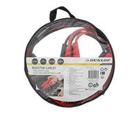 Pince Dunlop Cable Rouge Noir DE DEMARRAGE Voiture BRANCHEMENT COSSE DE Batterie A Batterie DEPANNAGE DEMARAGE Pro 16MM 220A