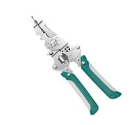 Pince électrique compacte tout usage avec fonction de sertissage de dénudeur réglable et outil de dénudage multifonction pour couper les câbles