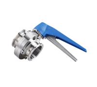 Pince en acier inoxydable 316 de 2-1/2 pouces, poignée multi-positions 77mm, papillon