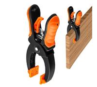 Pince en bois - Pince à ressort pour le travail du bois | Clip à cliquet robuste, poignée confortable, clips de fixation, convient pour une prise solide et un desserrage facile, montage de meubles