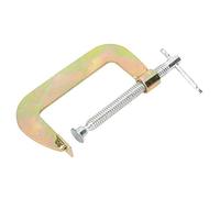 Pince en C robuste, outil de fixation de soudage pour le travail du bois, acier au carbone traité thermiquement avec filetage épais, 12,7 cm, 15,2 cm, 20,3 cm, 25,4 cm, 30,5 cm, (10 pouces)