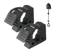 Pince en Caoutchouc, Support Utilitaire De Fixation À Barre, Support De Pelle, Kit De Montage avec Pince en Caoutchouc, Fonctionne avec des Pelles, des Extincteurs Et d'autres Équipements Agricoles